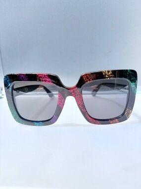 Gucci | Accessories | New Gucci Gg936s Gold Mask Pink Lens  display picture 3